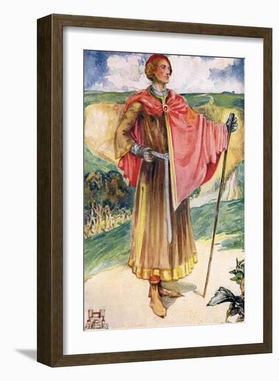 Englishman 1170-Dion Clayton Calthrop-Framed Art Print