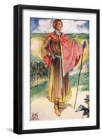 Englishman 1170-Dion Clayton Calthrop-Framed Art Print