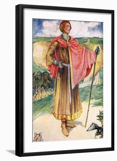 Englishman 1170-Dion Clayton Calthrop-Framed Art Print