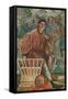 Englishman 1440-Dion Clayton Calthrop-Framed Stretched Canvas