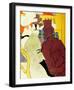 Englishman at Moulin Rouge-Henri de Toulouse-Lautrec-Framed Giclee Print