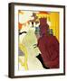 Englishman at Moulin Rouge-Henri de Toulouse-Lautrec-Framed Giclee Print