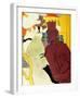 Englishman at Moulin Rouge-Henri de Toulouse-Lautrec-Framed Giclee Print
