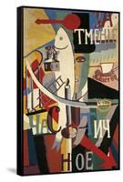 Englishman in Moscow-Kasimir Malevich-Framed Stretched Canvas