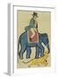 Englishman on an Elephant, India-null-Framed Giclee Print