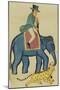 Englishman on an Elephant, India-null-Mounted Giclee Print