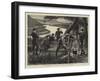 Englishmen in Colorado, Fishing for Breakfast-Francis S. Walker-Framed Giclee Print