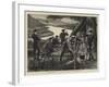 Englishmen in Colorado, Fishing for Breakfast-Francis S. Walker-Framed Giclee Print