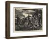 Englishmen in Colorado, Fishing for Breakfast-Francis S. Walker-Framed Giclee Print