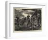 Englishmen in Colorado, Fishing for Breakfast-Francis S. Walker-Framed Giclee Print