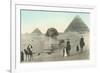 Englishmen Visiting Pyramids-null-Framed Premium Giclee Print