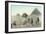 Englishmen Visiting Pyramids-null-Framed Art Print