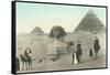 Englishmen Visiting Pyramids-null-Framed Stretched Canvas