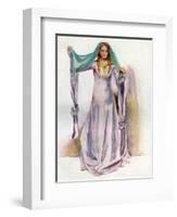 Englishwoman 1145-Dion Clayton Calthrop-Framed Art Print