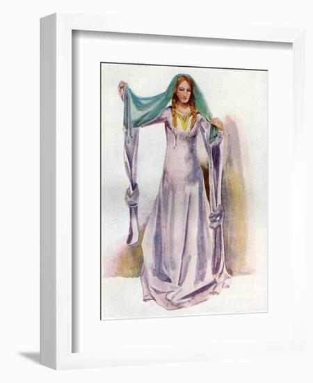 Englishwoman 1145-Dion Clayton Calthrop-Framed Art Print