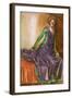 Englishwoman 1385-Dion Clayton Calthrop-Framed Art Print