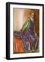 Englishwoman 1385-Dion Clayton Calthrop-Framed Art Print