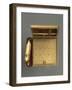 Engraved Gold Vanity Case Containing Lipstick Holder, Powder Holder and Cigarette Holder-Mario Buccellati-Framed Giclee Print