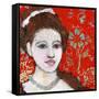 Engraved Love-Blenda Tyvoll-Framed Stretched Canvas