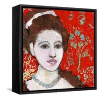 Engraved Love-Blenda Tyvoll-Framed Stretched Canvas