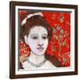 Engraved Love-Blenda Tyvoll-Framed Giclee Print