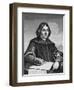 Engraved portrait o Nicolaus Copernicus.-Vernon Lewis Gallery-Framed Art Print