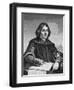 Engraved portrait o Nicolaus Copernicus.-Vernon Lewis Gallery-Framed Art Print