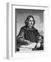 Engraved portrait o Nicolaus Copernicus.-Vernon Lewis Gallery-Framed Art Print