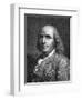 Engraved Portrait of Benjamin Franklin-null-Framed Giclee Print