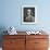 Engraved Portrait of Benjamin Franklin-null-Framed Giclee Print displayed on a wall