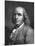 Engraved Portrait of Benjamin Franklin-null-Mounted Giclee Print