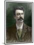 Engraved Portrait of Guy De Maupassant-Stefano Bianchetti-Mounted Giclee Print