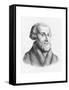 Engraved Portrait of Simon Grynaeus-null-Framed Stretched Canvas