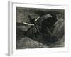 Engraving after the Drawings: Les Travailleurs De La Mer-Victor Hugo-Framed Giclee Print