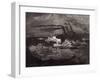 Engraving after the Drawings: Les Travailleurs De La Mer-Victor Hugo-Framed Giclee Print