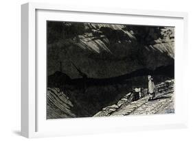 Engraving after the Drawings: Les Travailleurs De La Mer-Fortuné-Louis Méaulle-Framed Giclee Print