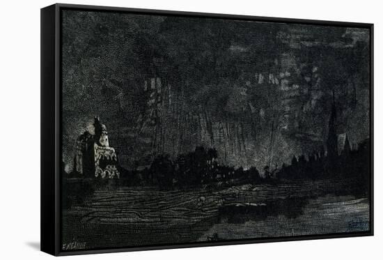 Engraving after the Drawings: Les Travailleurs De La Mer-Fortuné-Louis Méaulle-Framed Stretched Canvas