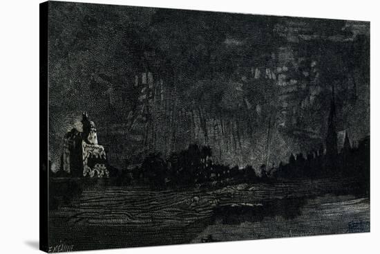 Engraving after the Drawings: Les Travailleurs De La Mer-Fortuné-Louis Méaulle-Stretched Canvas