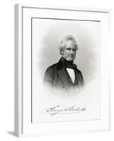 Engraving by John Chester Buttre of George Peabody after Photography by Matthew Brady-null-Framed Giclee Print