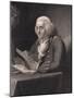 Engraving by Thomas B. Welch after Benjamin Franklin by David Martin-null-Mounted Giclee Print