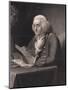 Engraving by Thomas B. Welch after Benjamin Franklin by David Martin-null-Mounted Giclee Print