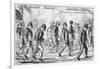 Engraving Depicting Convicts Exercising in Pentonville Prison-null-Framed Giclee Print