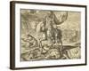 Engraving Depicting Cyrus II of Persia O-null-Framed Giclee Print