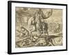 Engraving Depicting Cyrus II of Persia O-null-Framed Giclee Print