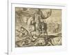 Engraving Depicting Cyrus II of Persia O-null-Framed Giclee Print