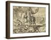 Engraving Depicting Cyrus II of Persia O-null-Framed Giclee Print