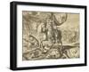 Engraving Depicting Cyrus II of Persia O-null-Framed Giclee Print