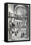 Engraving Depicting Interior of the House of Detention, Clerkenwell-null-Framed Stretched Canvas