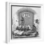 Engraving Depicting Separate Cell in Pentonville Prison-null-Framed Giclee Print