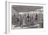 Engraving Depicting Serving of Dinner in the Oakum-Room of the Boys' Prison at Tothill Fields-null-Framed Giclee Print